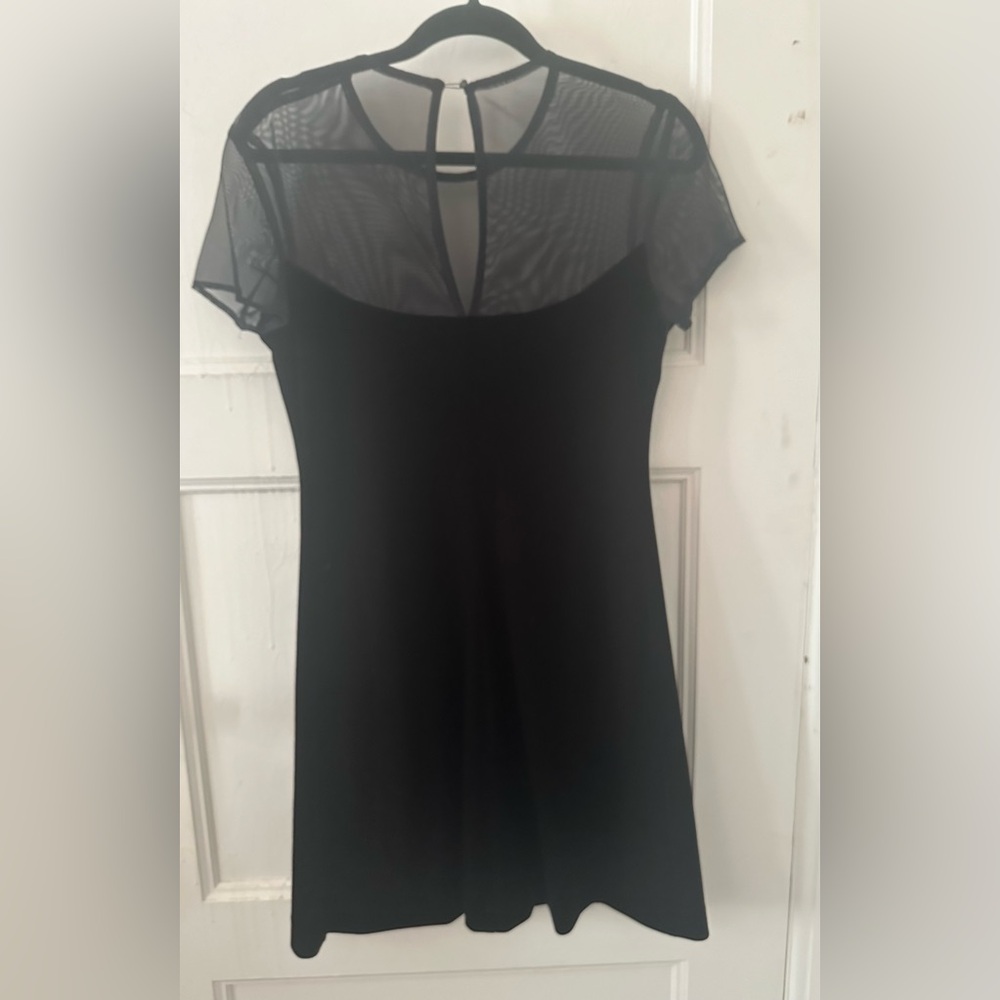 SOLD- Vintage Black Velvet Dress